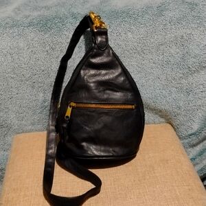 Pacific Express crossbody or over-the-shoulder leather bag